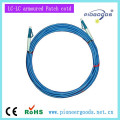 LC 50/125 o 62.5 / 125 3.0mm cable de diámetro LSZH chaqueta fibra óptica patch cord